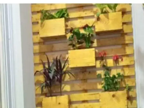 Handcrafted Wooden Pallet Wall Planters
